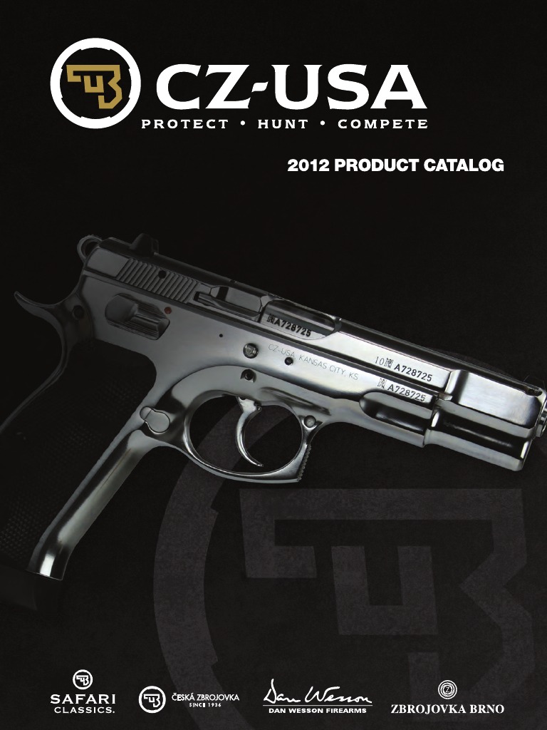 CZ USA Catalog 2012.pdf Trigger (Firearms) Handgun