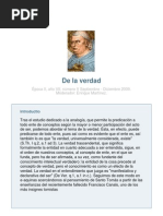 e Aquinas de La Verdad