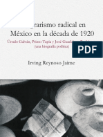 RODRÍGUEZ # El Agrarismo Radical en México en La Década de 1920