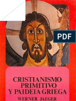 Werner Jaeger Cristianismo Primitivo y Paideia Griega