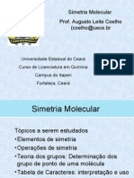 Simetria Molecular Universidade Estadual Do Ceará