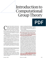 An Introduction To Computational Group Theory: Ákos Seress