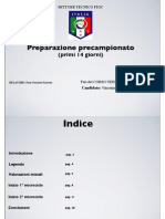 Preparazione Pre-Campionato (14 Giorni) Vincenzo Montella