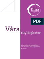 Våra skyldigheter