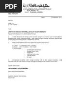 Surat iringan sekolah