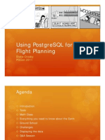 195 - Using PostgreSQL For Flight Planning