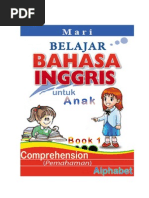 Belajar Bahasa Inggris, Comprehension, ALPHABET, Book 1 Dan Kunci Jawaban-KEY