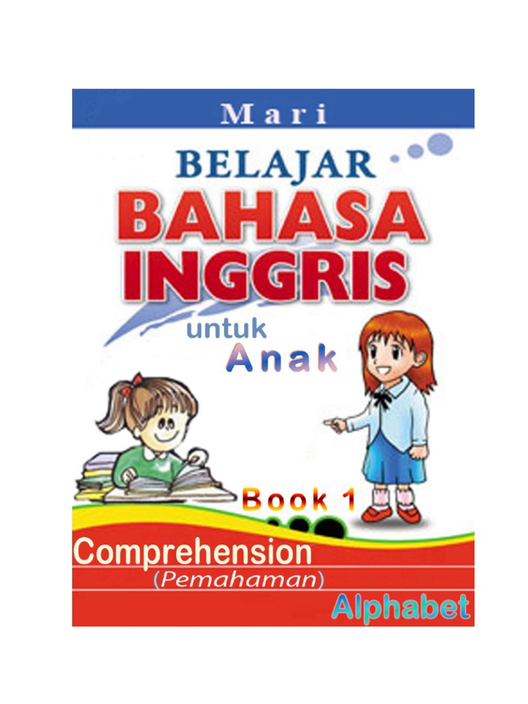 Belajar Bahasa Inggris, Comprehension, ALPHABET, Book 1 dan Kunci
