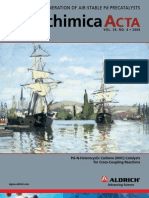 PEPPSI (TM) : A New Generation of Air-Stable PD Precatalysts - Aldrichimica Acta Vol. 39 No. 4