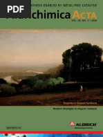 Download Asymmetric Synthesis Enabled by Metal-Free Catalysis - Aldrichimica Acta Vol 39 No 3 by Sigma-Aldrich SN12695619 doc pdf