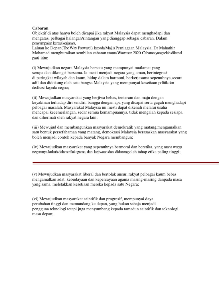Cabaran Pdf