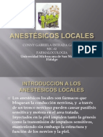 Anestésicos Locales