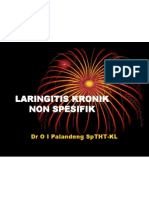 Laringitis Kronik Nonspesifik