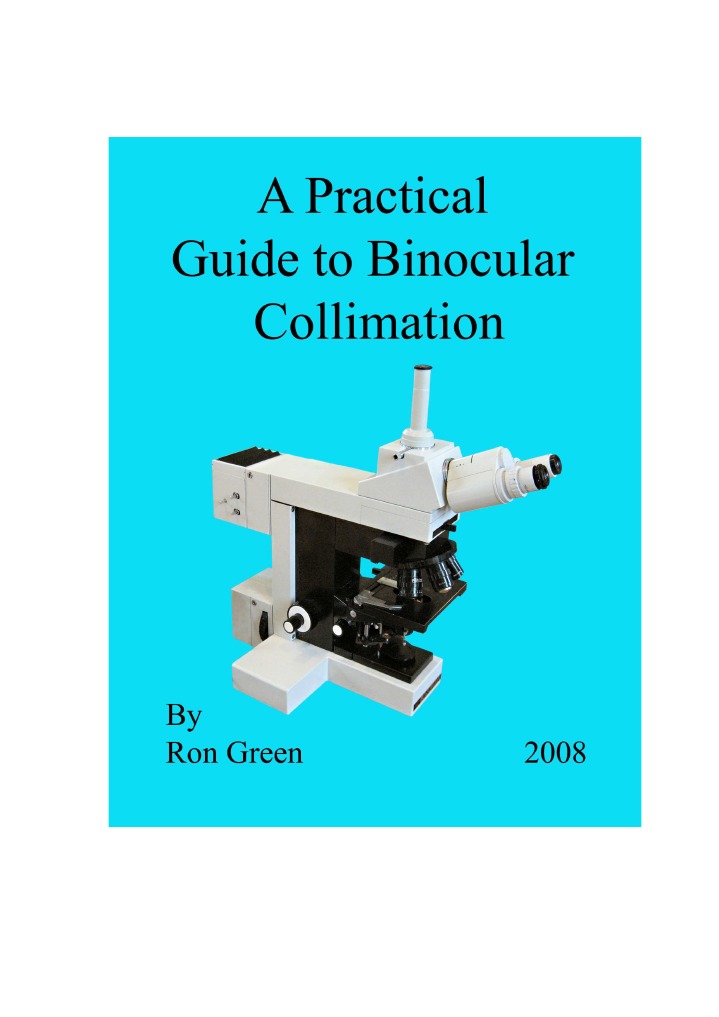 A Practical Guide to Binocular Collimation Microscopy Optics