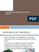 Power Electronics and Input Relay