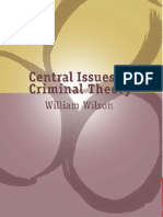 Central Issues in Criminal Theory