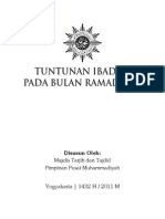 Tuntunan Ibadah Bulan Ramadhan 1432 h