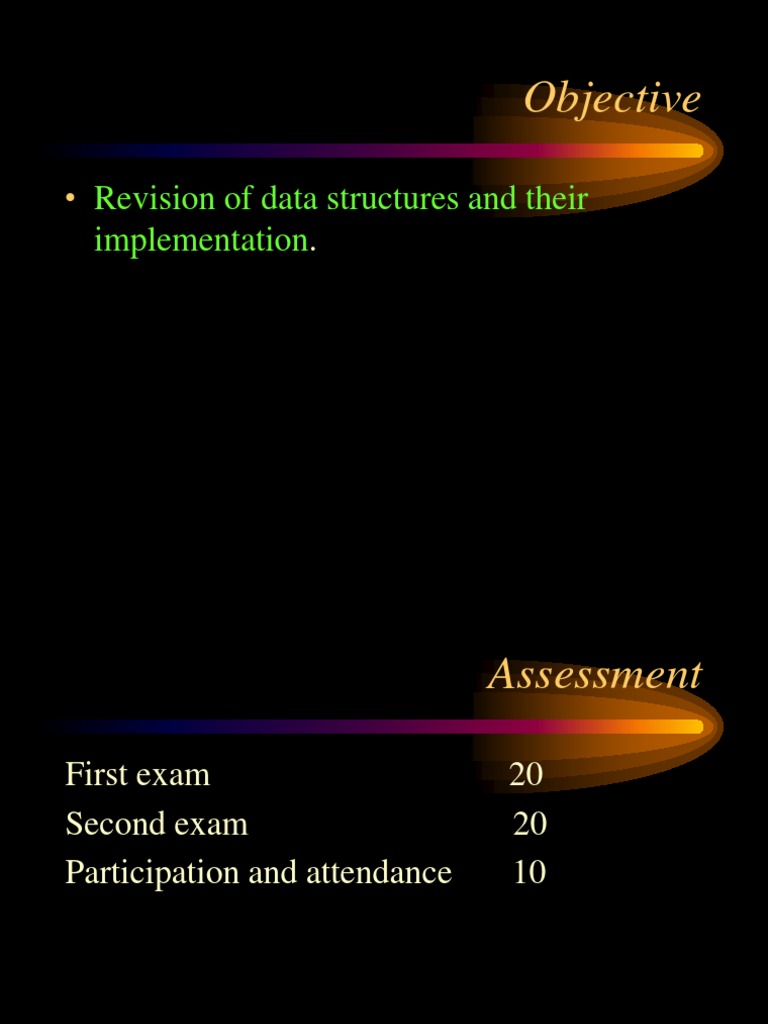 Lecture1 | PDF | Array Data Structure | Data Type