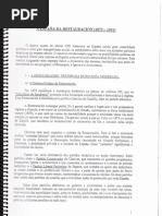 RESTAURACIÓN-GUERRA CIVIL