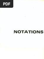 John Cage - Notations