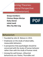 Behaviorism