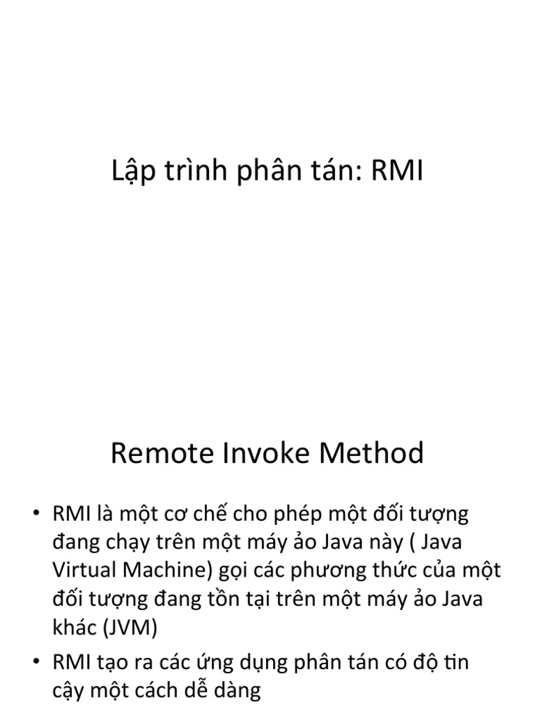 Rmi | PDF