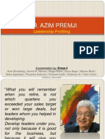 MR. AZIM PREMJI: TRANSFORMATIONAL LEADERSHIP OF WIPRO