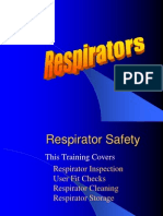 Respirator requirements