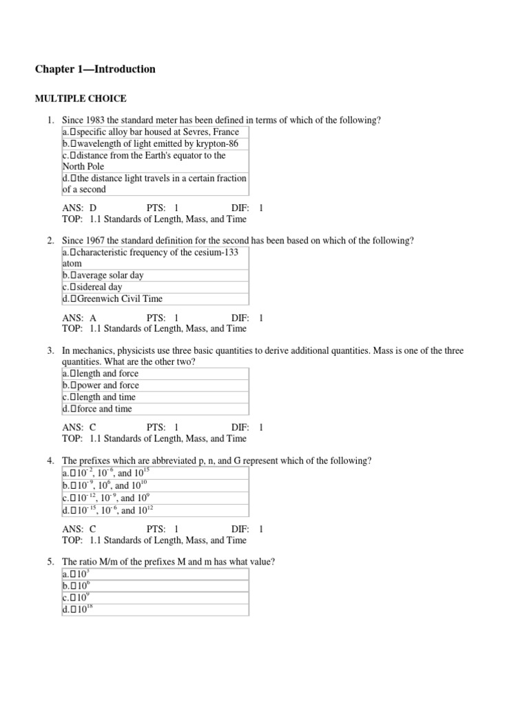 Test_Bank.pdf physics seville  Euclidean Vector 