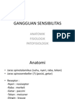 GANGGUAN SENSIBILITAS