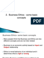 Business Ethics - Some Basic Concepts