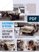 Tactical Vehicles On MSPO 2012