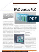 PAC Versus PLC: Measurement & Control