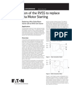 Application of The RVSS To Replace Wye-Delta Motor Starting