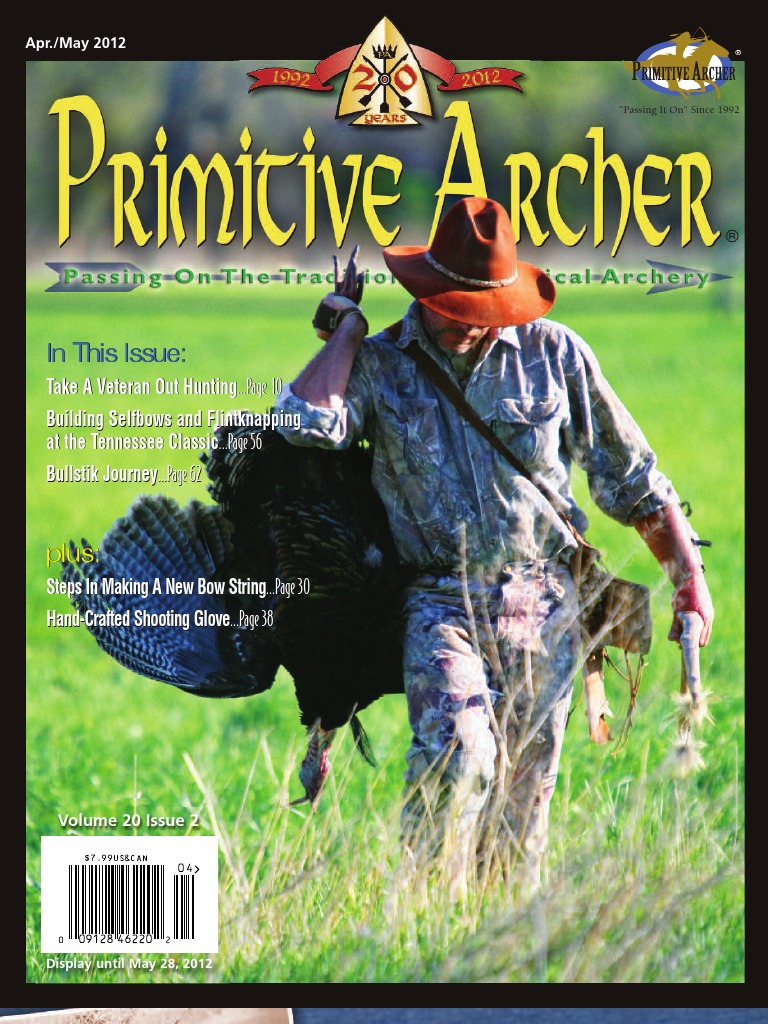 Primitive Archer Magazine 042012 Archery Bow And Arrow