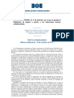 Real Decreto 2060-2008 Consolidado 2011-10-15