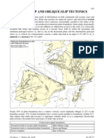 Strike-Slip and Oblique-Slip Tectonics