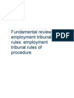 12 953 Fundamental Review Employment Tribunal Rules Procedure 1