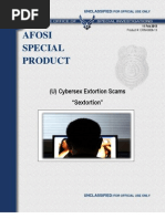 Download AFOSI SP Cybersex Extortion Scams Sextortion 13 by Urban Orb SN127034797 doc pdf