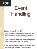 Event Handling