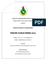 Kertas Kerja Taman Herba