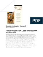 The Conductorless Orchestra