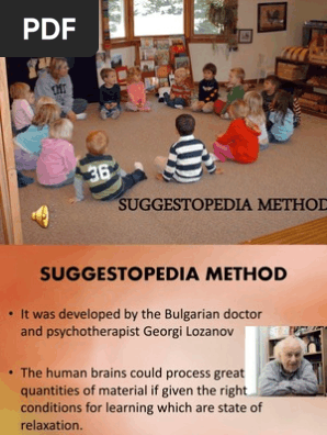 Suggestopedia Method Teachers Classroom