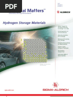 Download Hydrogen Storage Materials - Material Matters v2n2  by Sigma-Aldrich SN12703635 doc pdf