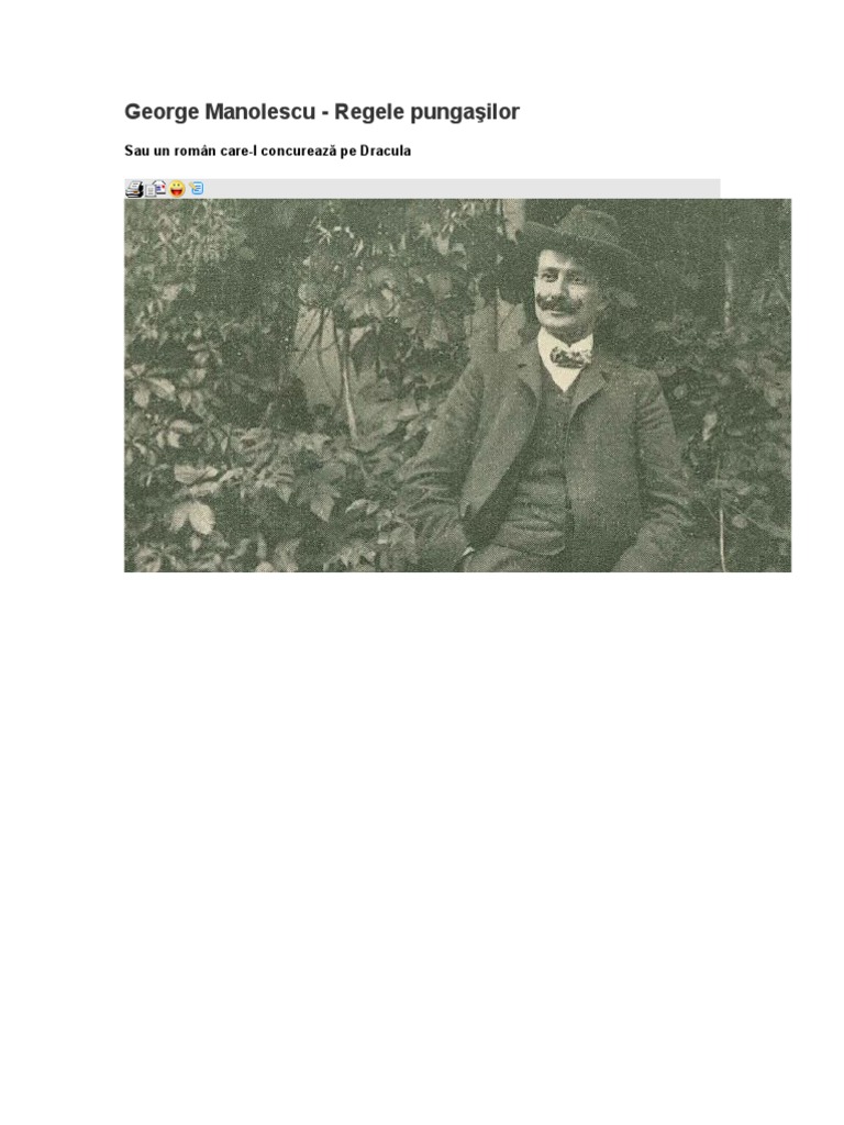 George Manolescu | PDF
