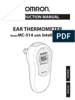 Ear Thermometer: Mc-514 Intellitemp