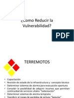 Como Reducir La Vulnerabilidad