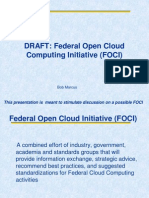 Federal Open Cloud Computing Initiative (FOCI)