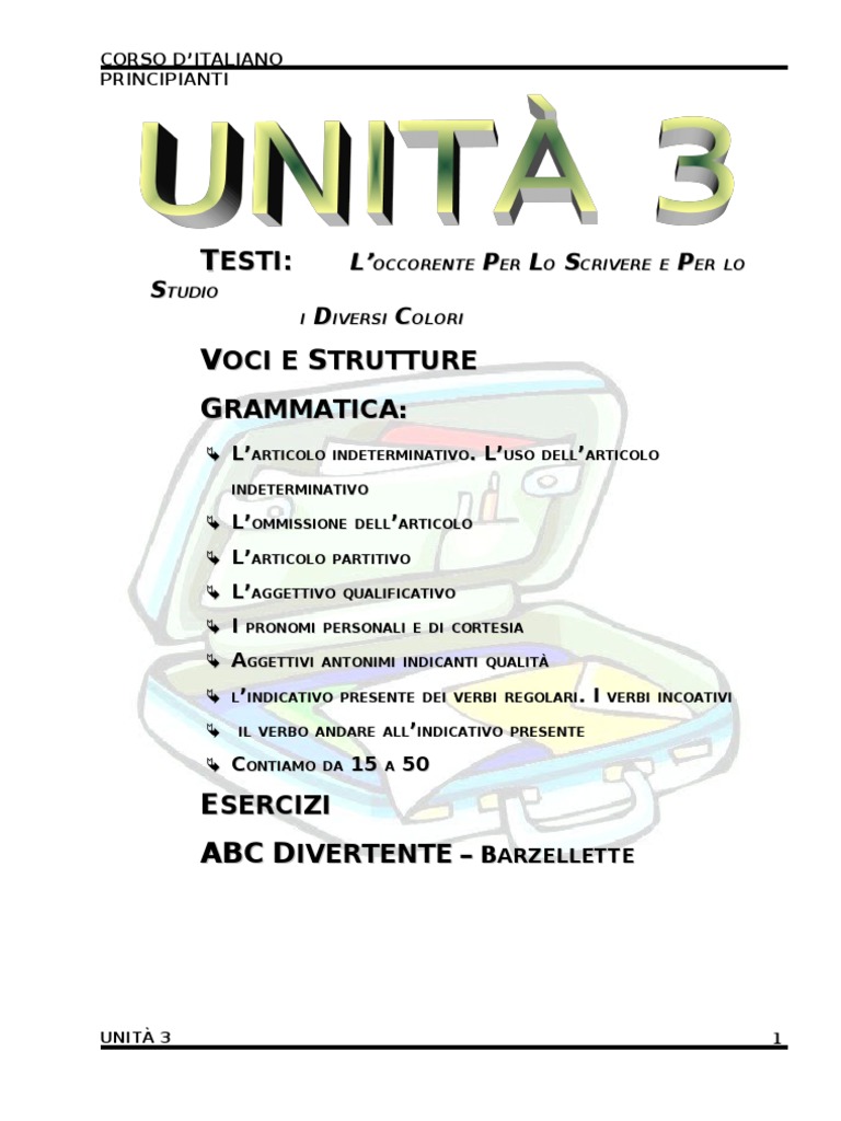 Limba Italiana | PDF