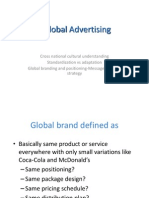 Global Advertising for AD & Com